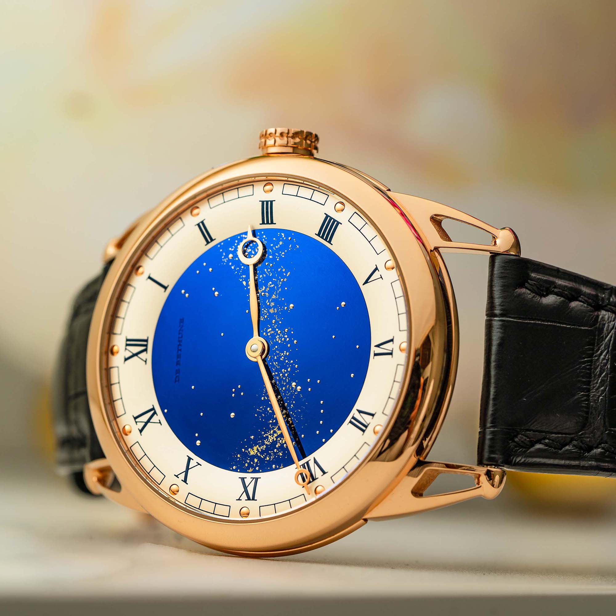 DB25 STARRY VARIUS ROSE GOLD – De Bethune Boutique